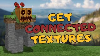 How to Get Connected Textures in Minecraft  Minecraft Tutorial 2024 [upl. by Muhcon]