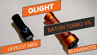 Baton Turbo vs Javelot Mini Beamshots [upl. by Lilllie60]