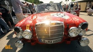 Die Rote Sau  The Red Pig  Mercedes 300 SEL 68 W109 [upl. by Suedama]