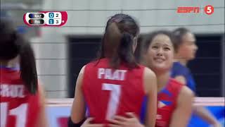 Mylene Paat  2018 Asian Womens Volleyball Cup  Compilation [upl. by Attiuqahs541]