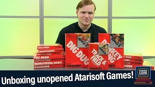 Unboxing 14 Atarisoft Games From the 1980s  Video Game Retrospective [upl. by Ydne872]