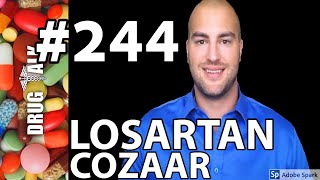 LOSARTAN COZAAR  PHARMACIST REVIEW  244 [upl. by Blen825]