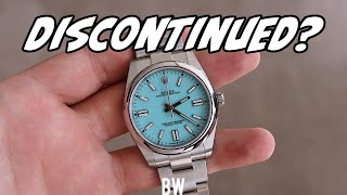 Rolex Rumors  OP 41 Turquoise Discontinued [upl. by Aleakcim115]