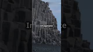 La magia de las playas de arena negra en Islandia 🌋✨ datoscuriosos curiosidades Reynisfjara [upl. by Sidra]