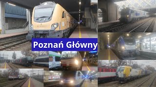 Pociągi na stacji Poznań Główny [upl. by Atela]