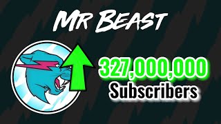 MrBeast Hitting 327 Million Subscribers  Moment 367 [upl. by Hoffer]