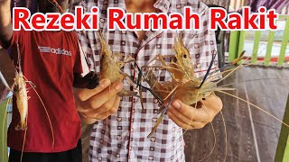 Mancing Udang Galah Rumah Rakit Rompin Di Bulan Puasa [upl. by Joris]