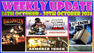 Everything Weekly Update 24th October  30th October 2024  GTA Online 5 [upl. by Darice256]