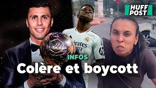 La colère de la « Reine du football » quand Vinicius n’a pas reçu le Ballon d’Or [upl. by Nehte]