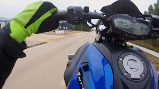 Yamaha MT07  FZ07 Wheelie practice [upl. by Sivi]