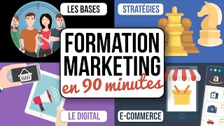 Formation marketing  cours marketing complet gratuit tuto marketing [upl. by Zilla37]