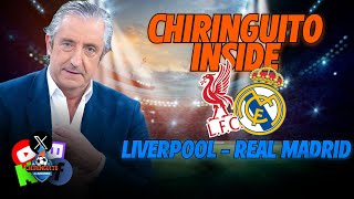 ⚽️ LIVERPOOL  REAL MADRID  UCL  Chiringuito Inside [upl. by Niamert]