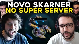 REWORK DO SKARNER CHEGOU NO SUPER SERVIDOR SURSKITY VS BRTT  RENECRODILO LEAGUE OF LEGENDS [upl. by Aimahs]