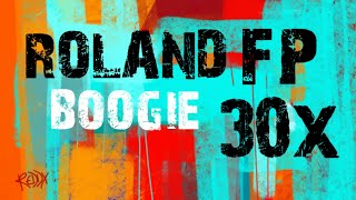 Full Tilt Boogie Woogie Special Guest Saturday Episode 44 quot ROLAND FP 30X BOOGIEquot [upl. by Lecrad]