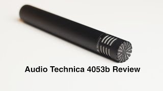 Recording Indoor Dialogue Audio Technica AT4053b Review [upl. by Laurens]