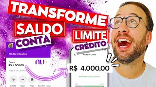 TRANSFORMAR o SALDO da CONTA em LIMITE de CRÉDITO NUBANK [upl. by Acireit127]