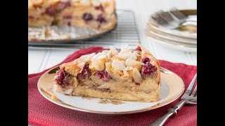 ALMOND BERRY CROISSANT CAKE [upl. by Eahcim876]