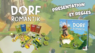 Dorfromantik le jeu de société  Présentation et Règles [upl. by Eidnalem]