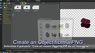 PowerDirector 10 Tutorial  Come creare Oggetti PiP 3D [upl. by Card]