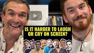 The Actors Roundtable 2020  what is harder to laugh or cry on screen  REACTION [upl. by Herman698]