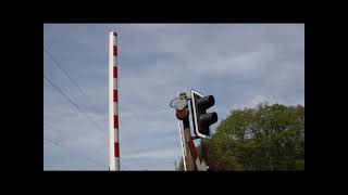 Spoorwegovergang Leschede D  Railroad Crossing  Bahnübergang [upl. by Worden452]