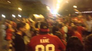 Chicago Blackhawks  Stanley Cup 2015  Madison Street Celebration [upl. by Esimaj]