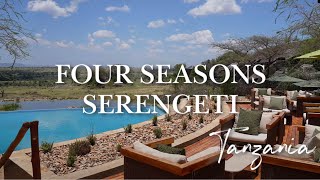 FOUR SEASONS SERENGETI 🐘🦒 TANZANIA  A 5 Luxury Lodge for a once in a lifetime Safari 2023 UHD [upl. by Soma]