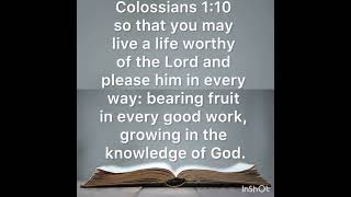 Colossians 110 [upl. by Amahcen]