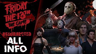 Friday the 13th The Game Resurrected  All Info About It  Sadly Canceled [upl. by Sajovich]