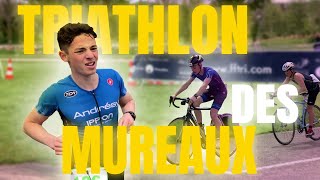 UNE COURSES DURE TRIATHLON DES MUREAUX [upl. by Skantze]