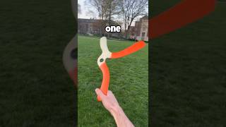 Throwing A BOOMERANG Around A Flagpole 🪃🇺🇸 boomerang boomerangs pennstate outdoors [upl. by Cressi811]