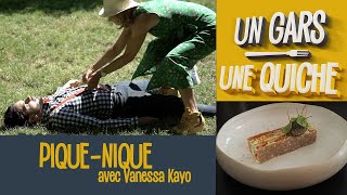 UN GARS UNE QUICHE  Gâteau de crêpescrudités pour un PiqueNique [upl. by Marquita]