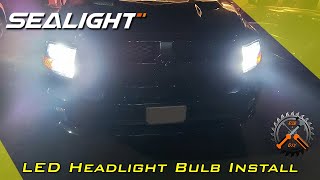 LED Headlight Bulb Install for RAM 1500 2020 Classic [upl. by Maleen244]