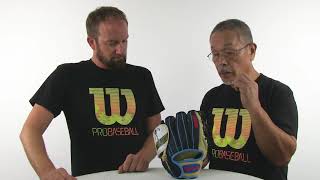 Wilson A2000 Glove Features  Dual Welting amp SuperSkin [upl. by Guibert]