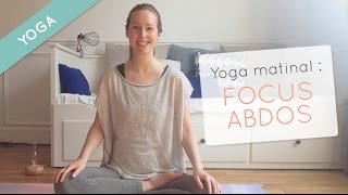 Yoga matinal pour les abdos  wwwclaireandreewitchcom [upl. by Oicnecserc248]