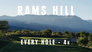 RAMS HILL GOLF CLUB  Every Hole 4k [upl. by Rett]