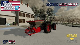 FS22 SERIE MIDWEST 21 SERVIZI INVERNALI [upl. by Paige386]