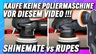 Kaufe keine Poliermaschine vor diesem Video  Poliermaschinen Test ShineMate 620 Exzenter vs Rupes [upl. by Washko]