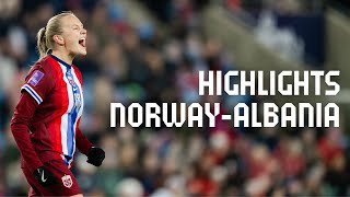 EMplayoff Norge vs Albania 29 October 2024 [upl. by Marks]