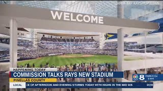 Pinellas commissioners weigh the benefits concerns of new Rays stadium [upl. by Leidag]