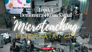 MICROTEACHINGPendekatan CRT  Materi CiriCiri Bangun Ruang [upl. by Oileduab]