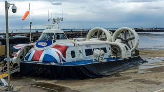 Hovercraft Ryde Isle of Wight [upl. by Hylton]