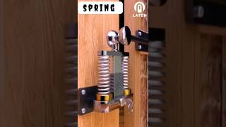 🔥90 degree latch 🤔 woodworking slidinglock shortsfeed lock [upl. by Aidyn]