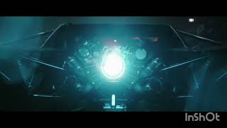 Batmobile intro engine sound 👿 startup amp chase  The Batman scene [upl. by Aihtiekal]