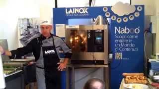 Dimostrazioni pratiche di cottura con chef Lainox con forno Naboo 1 [upl. by Suirad]