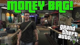 How To Get The Money Bag In GTA Online Freemode [upl. by Blynn]