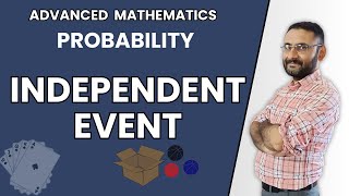 Independent Event meaning  Probability and Statistics  Engineering Mathematics  Class 12 Maths [upl. by Darci]