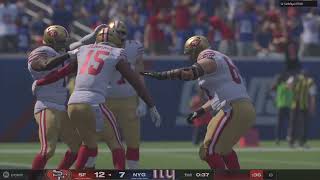 49ers vs giants madden25 [upl. by Light]