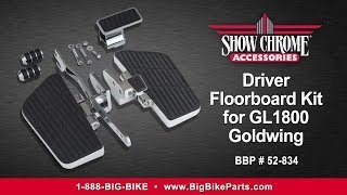 Driver Floorboard Kit for GL1800 Goldwing [upl. by Latin]