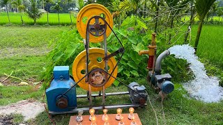 Homemade free Energy 10kw Generator with Water pump [upl. by Alta]